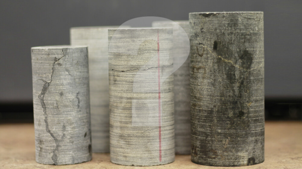 Existing concrete compressive strength - Core samples - Structural