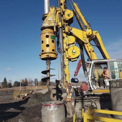 Pile Construction - Drilling