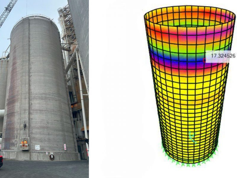 Structural Analysis of Silo Damaged by Corrosion