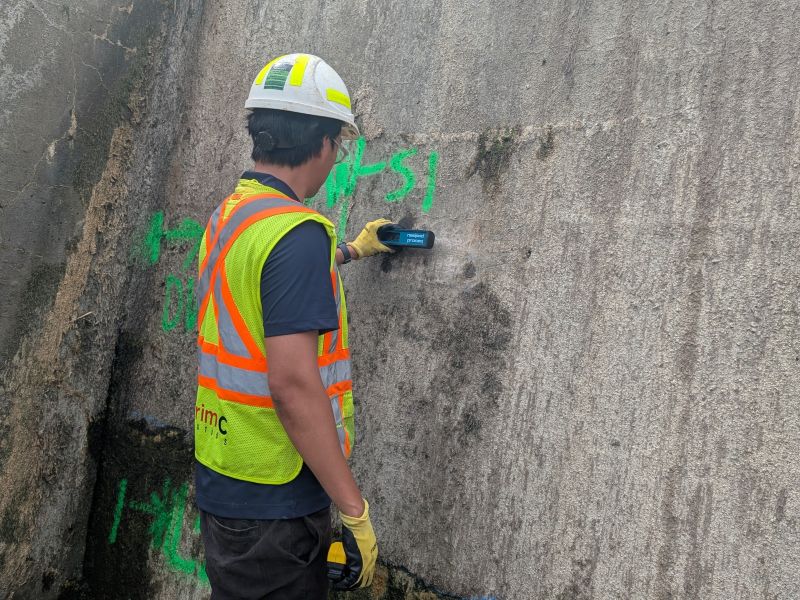 Surface Electrical Resistivity of Concrete Dam