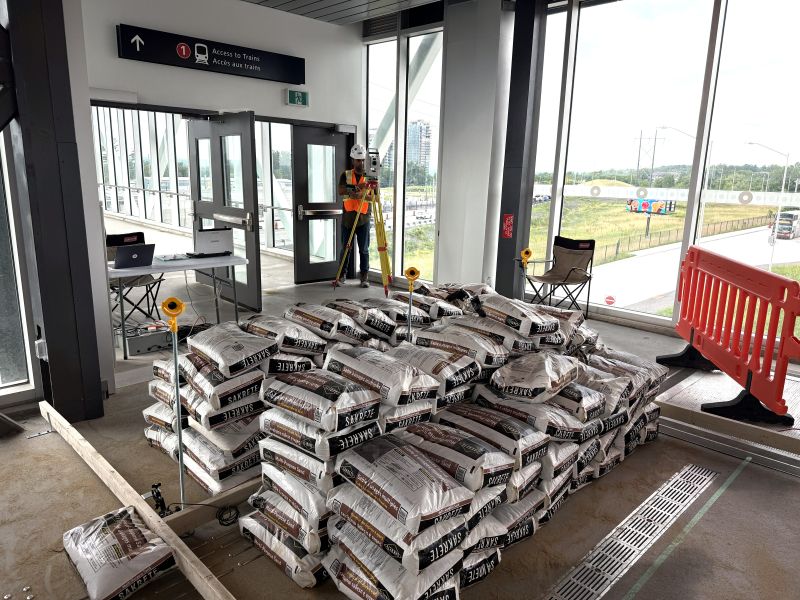 Proof Load Testing of Concrete Slab