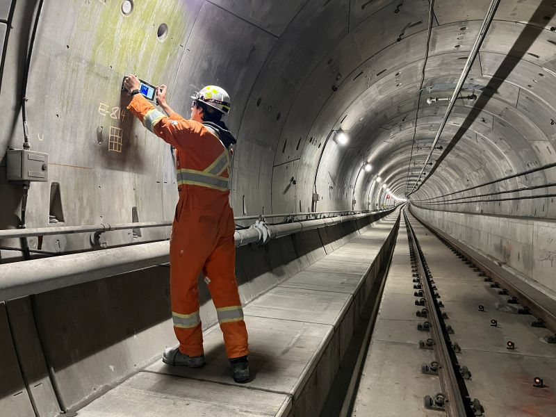Non-destructive Evaluation of Tunnel Lining