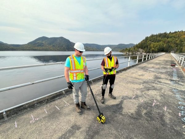GPR for Condition Assessment of Concrete Dam